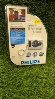 Philips Pink Keychain Digital Camera Kit P44417P Point & Shoot New Sealed 2006