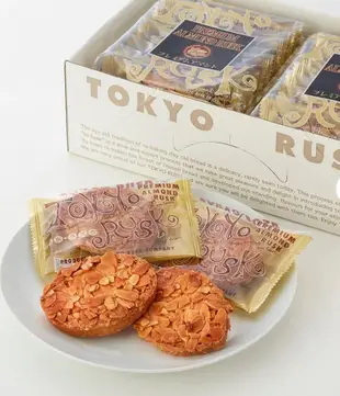 Mei 本舖☼預購 日本 Tokyo Rusk 焦糖 杏仁脆餅 16枚