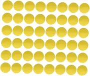 KOMBIUDA 48pcs Launch Balls Launch Ball for Party Round Launch Ball Decorative Ball Funny Launch Ball Game Launch Ball Decorative Launch Balls Small Ball Yellow Foam