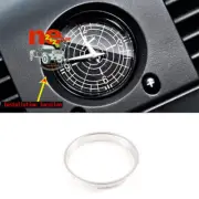 For 08-18 Land Rover Defender Clock Trim Ring cover Alloy Silver Trim Auto Parts