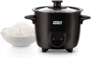 Mini Rice Cooker Steamer with Removable Nonstick Pot, Keep Warm Function