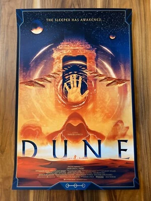 Dune by Matt Griffin Poster David Lynch Bottleneck Gallery Limited