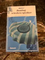 Vivitar Floating Wireless Bluetooth Speaker Sea Shell IPX5 Water Resistant NEW