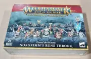 WARHAMMER AOS & OLD WORLD - NORGRIMM'S RUNE THRONG - CITIES & DWARVEN HOLD - NIB