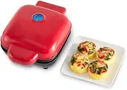 Egg Bite Maker, Breakfast Sandwich Maker with Silicone Molds for Breakfast Sandwiches, Healthy Snacks or Desserts, Non-Stick Omelet & Frittata Maker