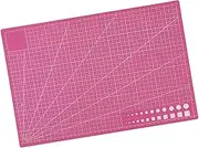 KONTONTY Professional Non Slip PVC Cutting Mat for Sewing Quilting Scrapbooking Durable Self Healing Design Random Color for Arts Crafts Projects Random Color