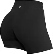 'TomTiger Workout Shorts for Women High Waist Gym Fitness Running Yoga Bike Active Exercise Women's Short Tummy Control 3'''
