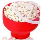 Foldable Silicone Popcorn Bowl Microwave Popcorn Maker Popcorn Popper Maker