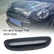 Black Carbon Hood Bonnet Scoop Vent Cover For Mini Cooper F55 F56 F57 2014-2019
