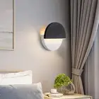 Circle 10W LED Sleep Lamp Rotatable Wall Mounted Light Fixture Acrylic Corridor
