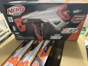 (4)Nerf Pro Torrent Half-Length Dart Blaster, 150 FPS, 15 Nerf Pro Half-Length