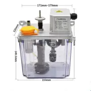 HT06 Electric Intermittent Lubrication Pump Lubricator CNC Lathe Milling Machine