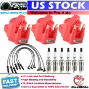 Ignition Coil DR39 & Spark Plug & Wire Set For Buick Lucerne LeSabre Regal 3.8L