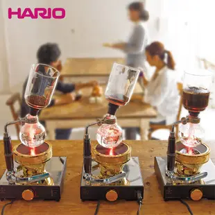 日本 HARIO經典虹吸式咖啡壺-3杯用 (TCA-3)