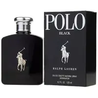 在飛比找PChome24h購物優惠-Ralph Lauren POLO 黑馬球男性淡香水 125