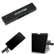 JJC CR-UCL1 Multifunctional Card Reader iPhone running iOS 13 USB 3.0 Type-C ABK
