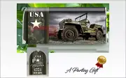 Custom Mailboxes, Army jeep, Christmas gift, Gift for him, Gift for her