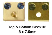 New 400-Day Anniversary Clock Top or Bottom Blocks - 6 Choices!