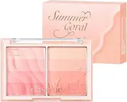 Dasique Blending Layer Cheek #01 Summer Coral | 8 blendable shades | Coral Collection | Vegan