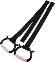 Boys and Girls Gymnastic Rings Baby Bed Stand up Rings Set Walking Exercise Assistant Home Fitness for Toddlers