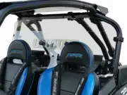 Polaris RZR Turbo-S Rear Window Dust Panel 2018+