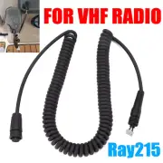 For VHF Radio Ray215 Microphone Mic Cord Cable Coiled Assembly Replace R49060