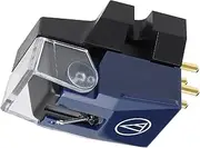 Audio Technica VM520EB Dual Moving Magnet Phono Cartridge with Elliptical Stylus (Black/Blue)