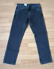 Nudie Jeans Gritty Jackson (Regular Straight Fit) Black Cliffs 32/32