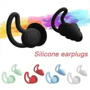 Ultra Comfortable Silicone Reusable Sleep Hearing Plug Noise Reduction Ear Plugs
