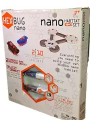 HEXBUG Nano Micro Robotic Habitat Set 2 RARE HEXBUG & 10 Pieces, NIB, New In Box