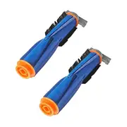 2-Pack Replacement Parts Brush Roll for AI AV2501S AV2501AE RV2502AE Roller Brush Main Brush Robot Vacuum Cleaner