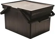 Wholesale CASE of 5 - Advantus Companion Letter/Legal Portable File-Portable File, Letter/Legal, 14"x17"x11", Black