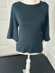 NWT JONES NEW YORK KNIT TUNIC TOP ACADIA RAYON BLEND SPRUCE (Dark Green) PS
