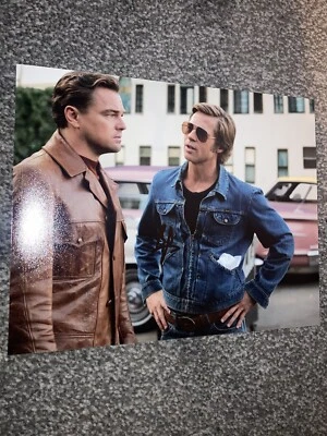 Brad Pitt Signed Once Upon A Time In Hollywood photo