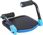 Gihioue Stomach Exercise Equipment - Stomach Workout Machine - Adjustable Resistance Automatic Rebound Ergonomic Trainer for Strength Training Upper Body Men Home Gym Women All Ages