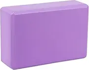 Yoga Brick - High-Density EVA Foam Block, Non-Slip Support Prop | Lightweight Yoga Accessory for Stability, Pilates, Stretching Aid, Soft Fitness Brick for Meditation, Balance, Flexibility Training