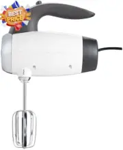 Mixmaster Hand Mixer Original Electric Mixer with Multiple Speeds for Baking