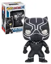 Funko POP! Marvel Captain America Civil War #130 Black Panther New, Mint Condition
