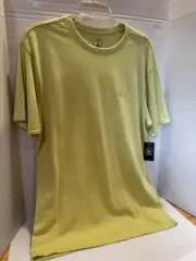 NWT Volcom Men's Green Graphic T Shirt Size M Mannon Crew Short Sleeve