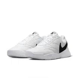 【NIKE 耐吉】網球鞋 男鞋 運動鞋 M COURT LITE 4 黑白 FD6574-100