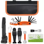 HYPERTANGER Bike Repair Tool Kit with Storage Bag