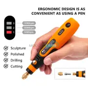 Cordless Electric Screwdriver Mini Grinder Machine Rotary USB Rechargeable Kit,