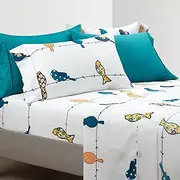 [Lush Decor] Rowley Birds Soft Sheet 6 Piece Set, Full, Multi