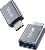 Anker USB C Adapter (2 Pack),High-Speed Data Transfer, USB-C to USB 3.0 Female A