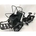 400$古早擺飾三輪車鐵製品度