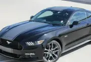 Contender Stripe Fits: 2015-2017 Ford Mustang GT Racing Graphic Decal 3M Film