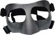 Tadill Face Mask for Broken Nose Face Guard Faces Protection Nose Guard Faces Shield Basketball Mask for Youth, Women Men, Children, Kids, Teenagers, Black Band