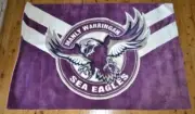 BRAND NEW NRL 'Manly Sea Eagles' Rug - Official Merch