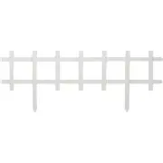 Master Mark Cape Cod 13.5 In. H x 33 In. L. Plastic Decorative Border Fence