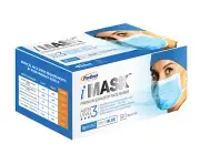 3 Ply i Mask 1000 Pcs Non-woven Earloop BLUE Face Mask ASTM Level 3 BFE&PFE ≥98%